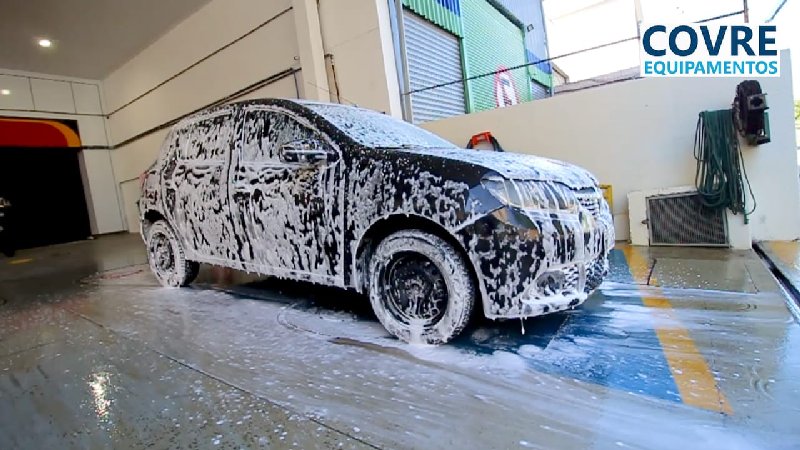 Lavagem self service carros